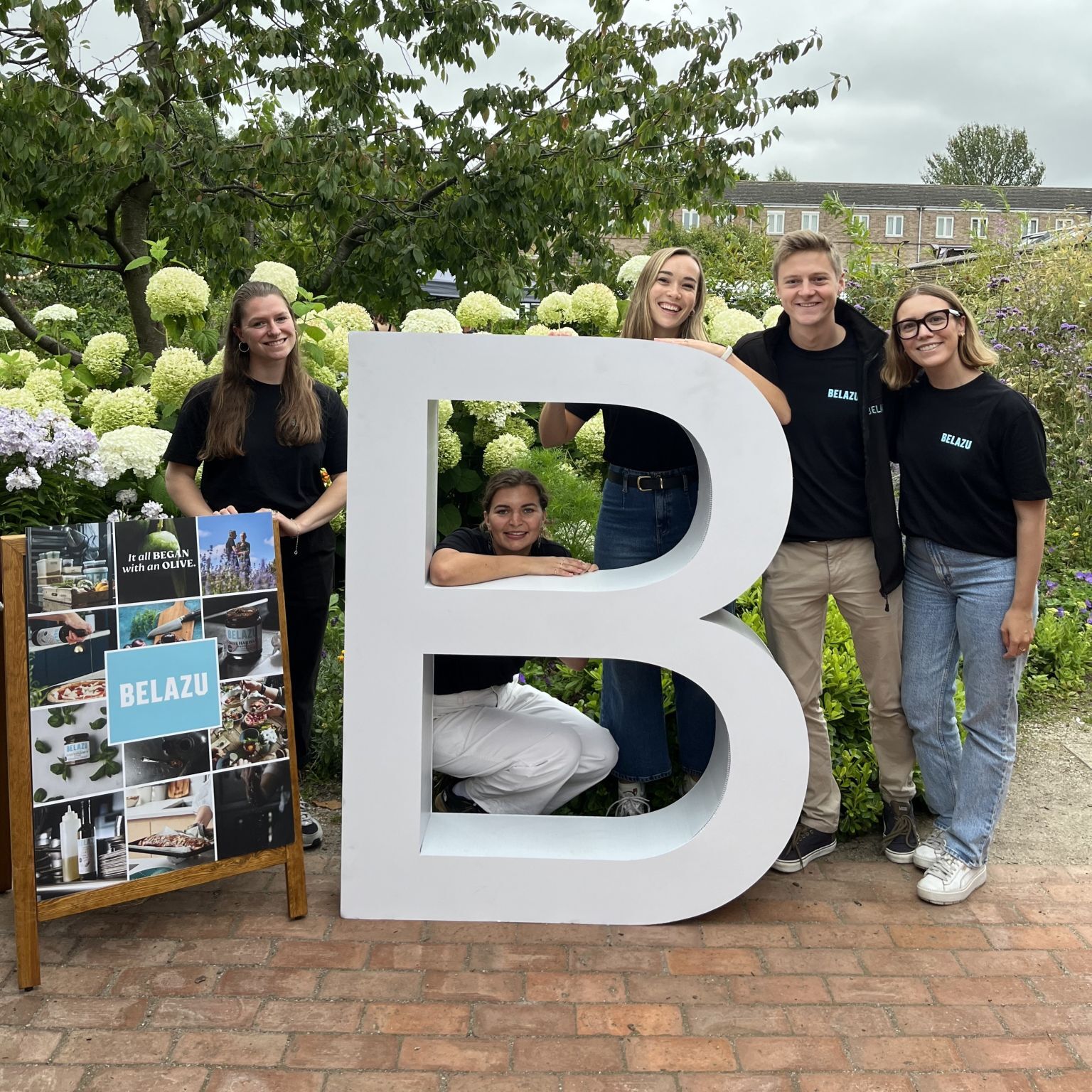 Alexander Steele article, Belazu B Corp team